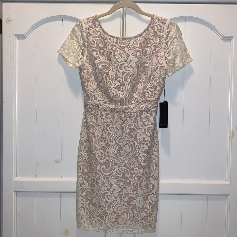 NWT Backless Evening Dress. Size S.